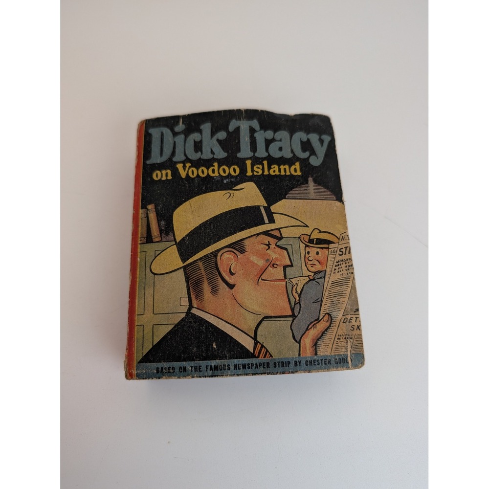 Vintage 1944 Dick Tracy on Voodoo Island Better Little Book 1479 Chester Gould
